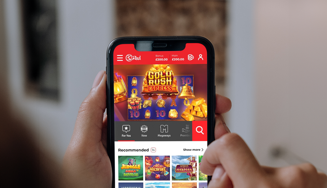 32Red Casino — Website Redesign