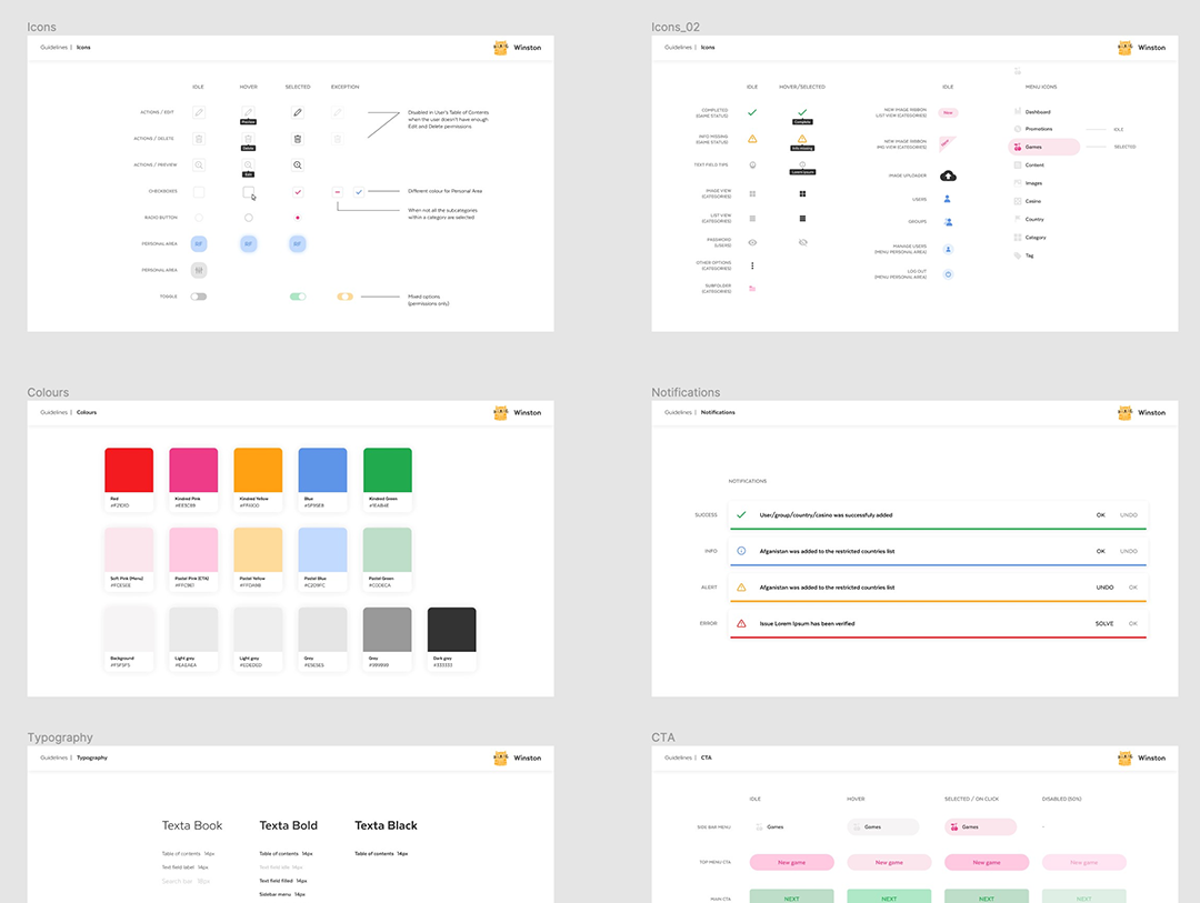 Winston — Plataforma CMS