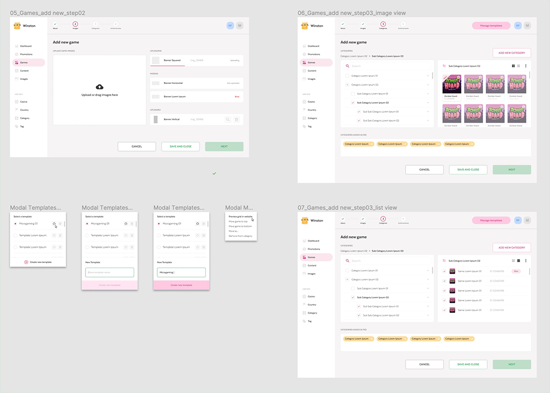 Winston — Plataforma CMS